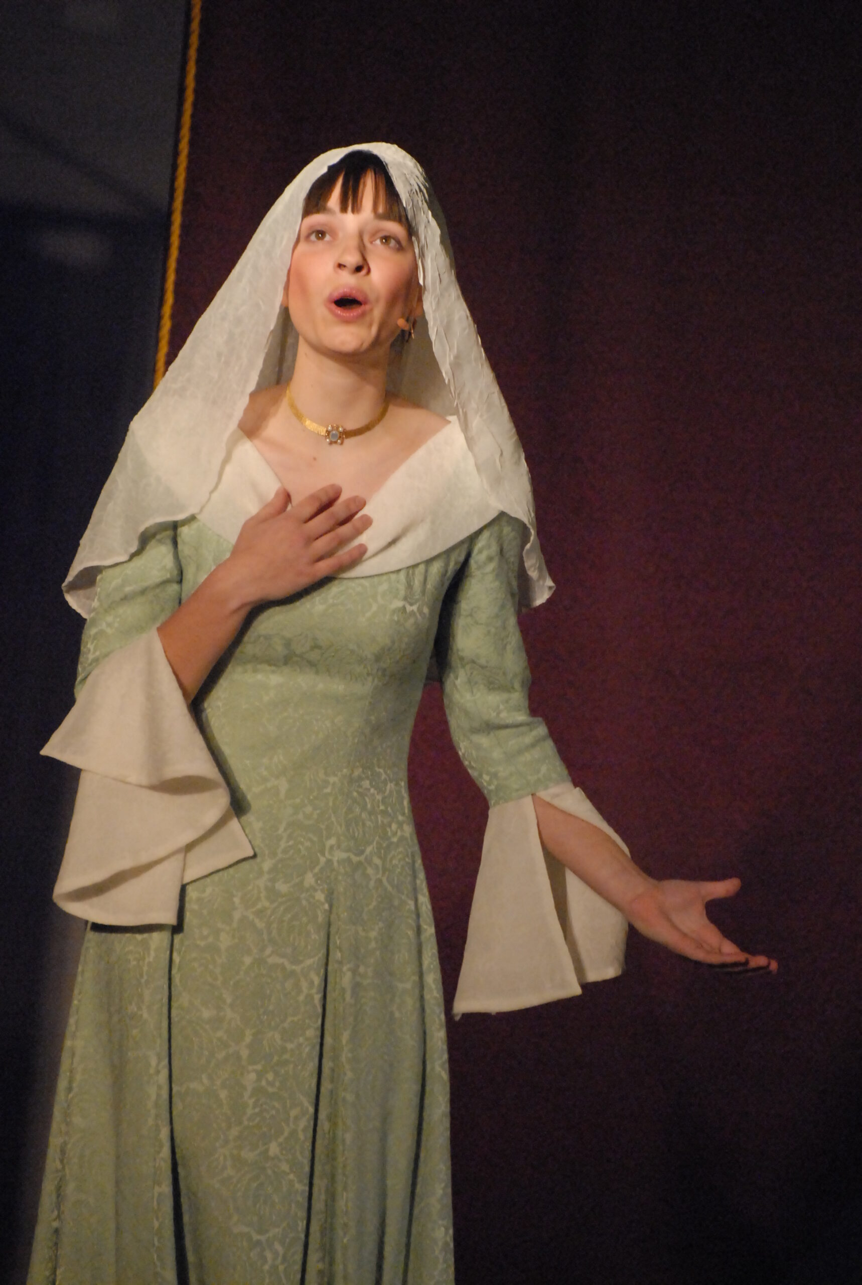 Laura performing